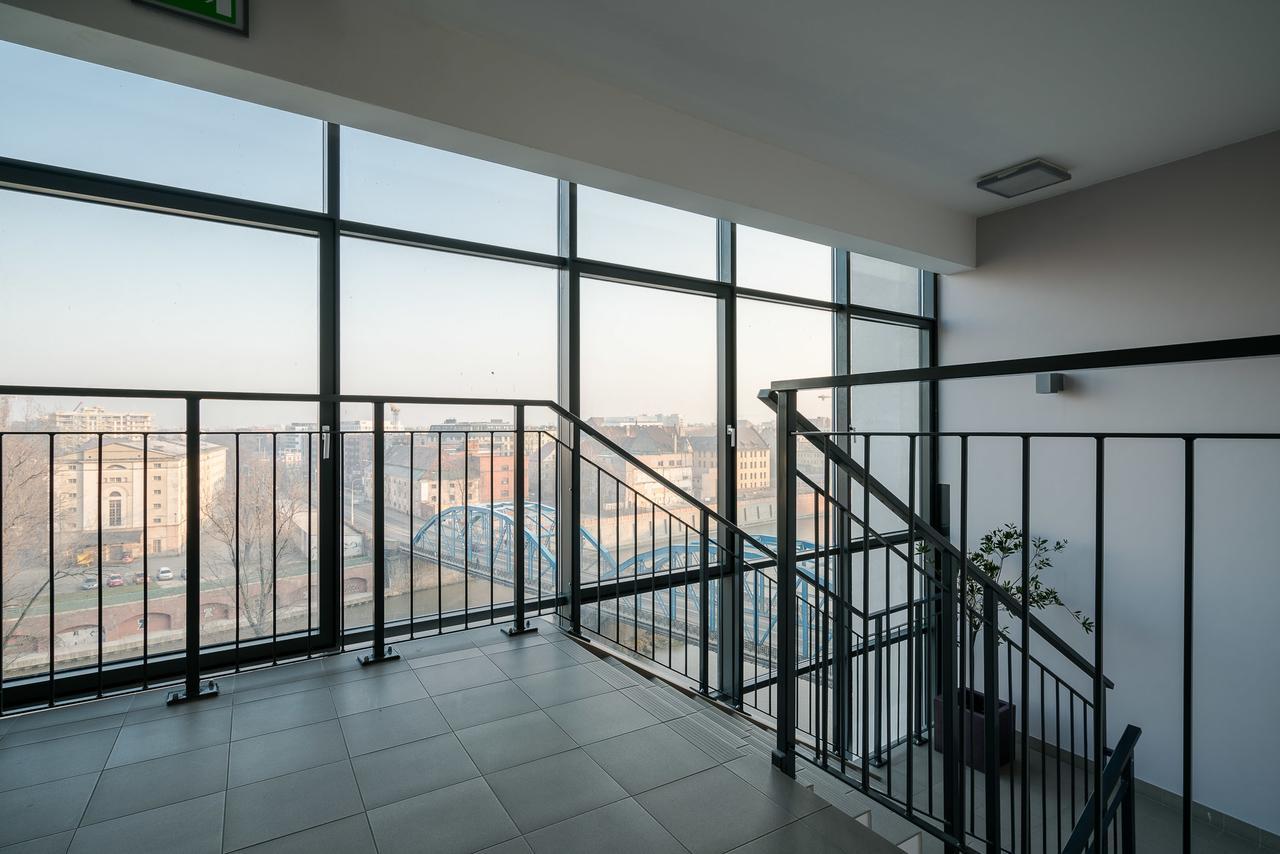 RentPlanet - Odra Tower Lägenhet Wrocław Exteriör bild